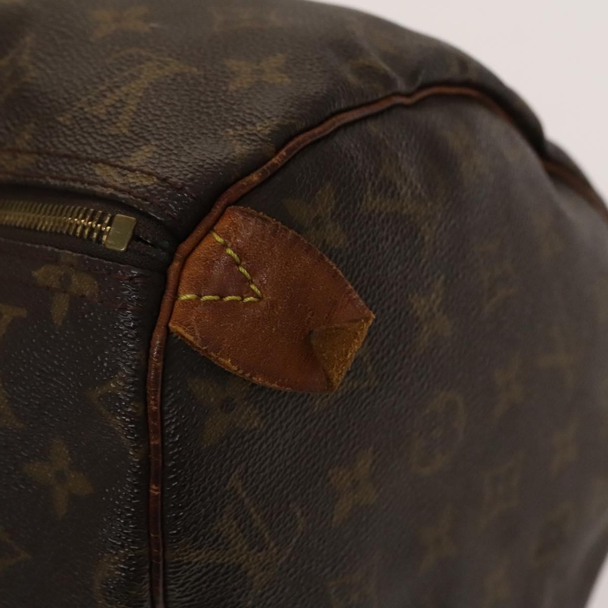 LOUIS VUITTON Monogram Speedy 40 Hand Bag M41522 LV Auth 135202