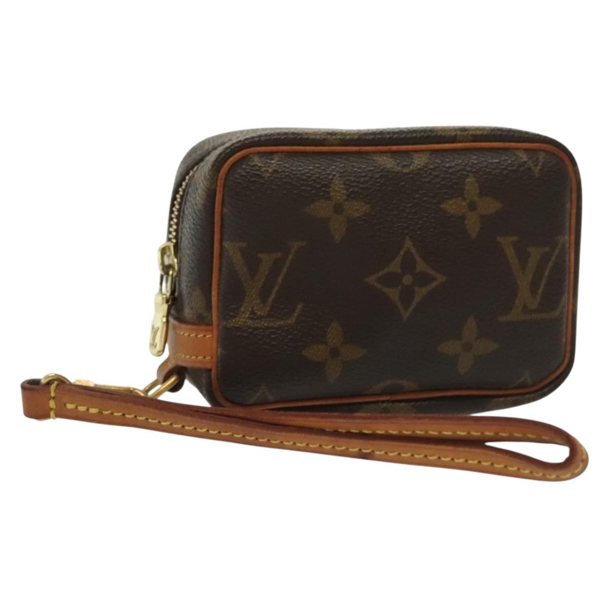 LOUIS VUITTON Monogram Trousse Wapity Pouch M58030 LV Auth 135218