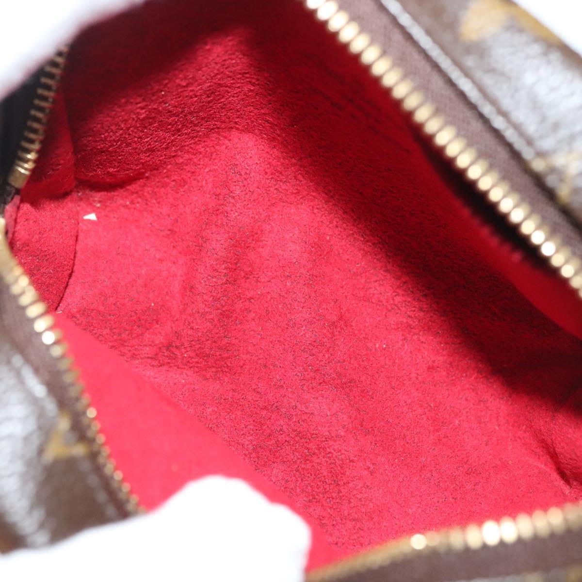 LOUIS VUITTON Monogram Trousse Wapity Pouch M58030 LV Auth 135218