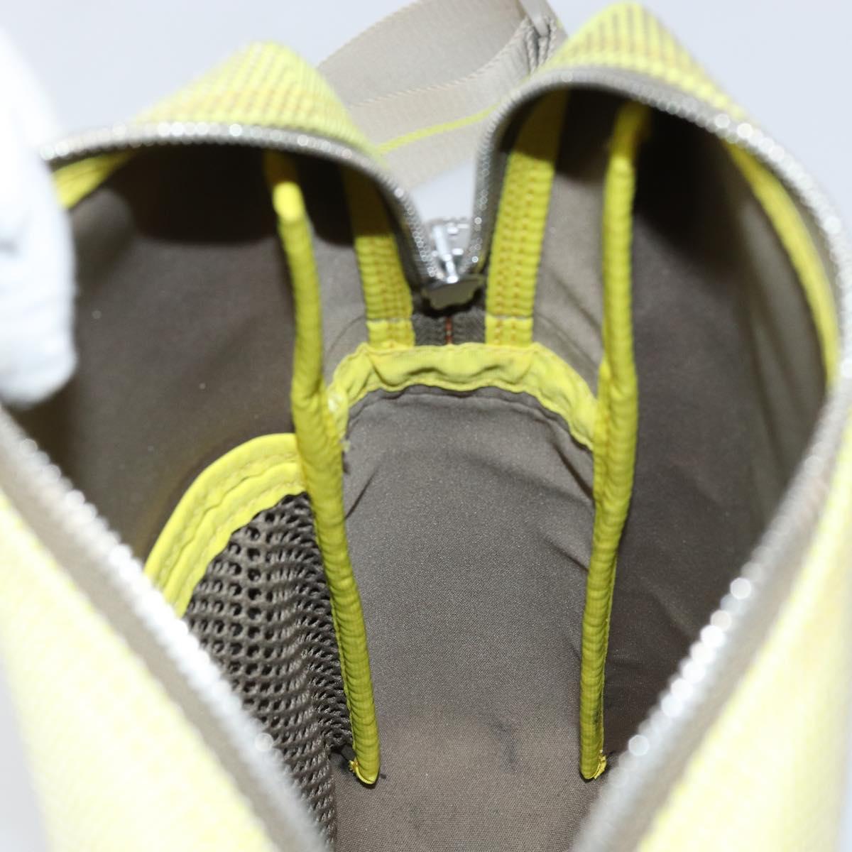 LOUIS VUITTON Damier Geant LV Cup Weatherly Bag Yellow M80636 LV Auth 135237