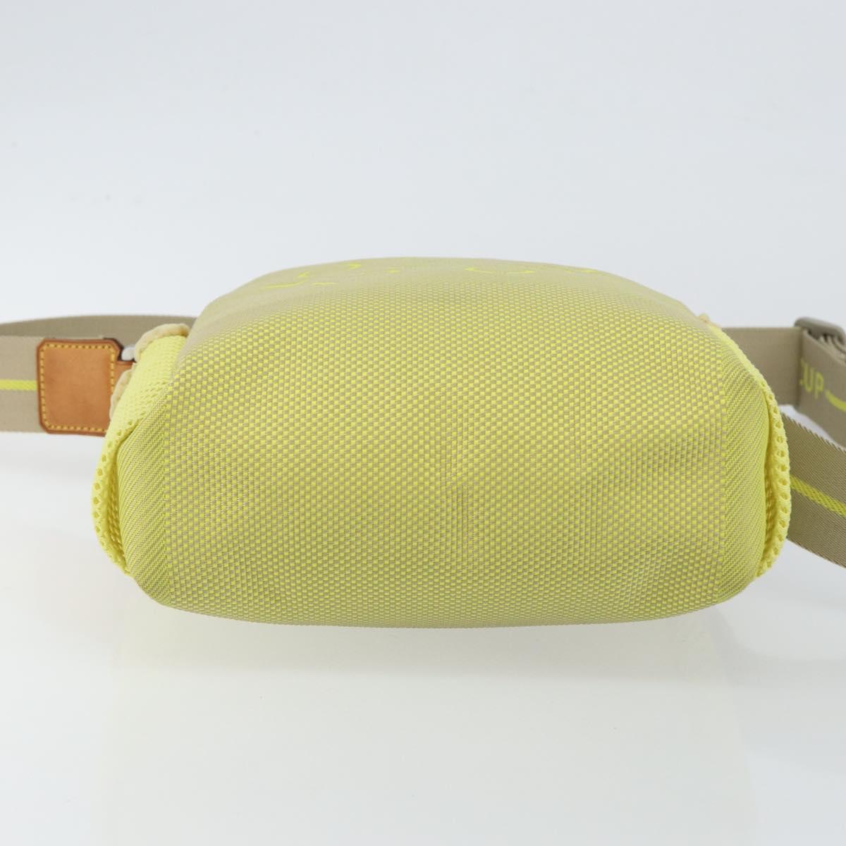 LOUIS VUITTON Damier Geant LV Cup Weatherly Bag Yellow M80636 LV Auth 135237