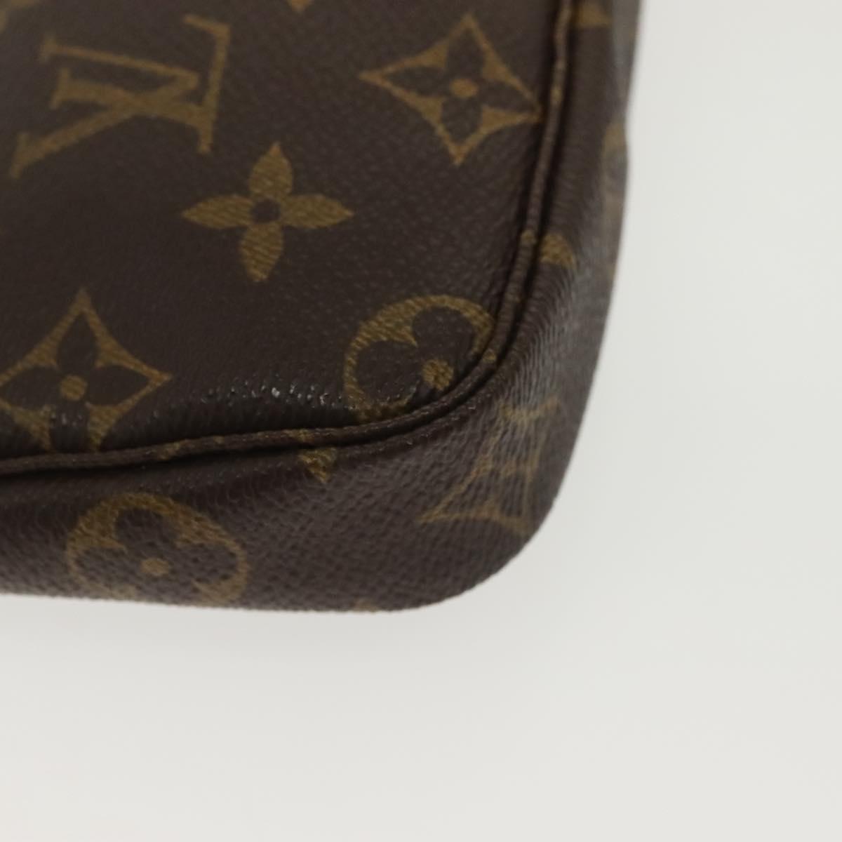 LOUIS VUITTON Monogram Mini Pochette Accessoires Pouch M58009 LV Auth 135251