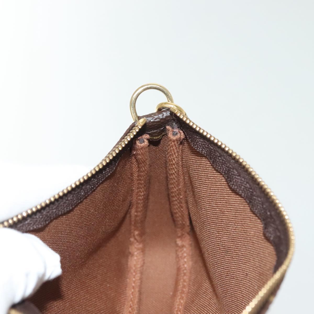 LOUIS VUITTON Monogram Mini Pochette Accessoires Pouch M58009 LV Auth 135251