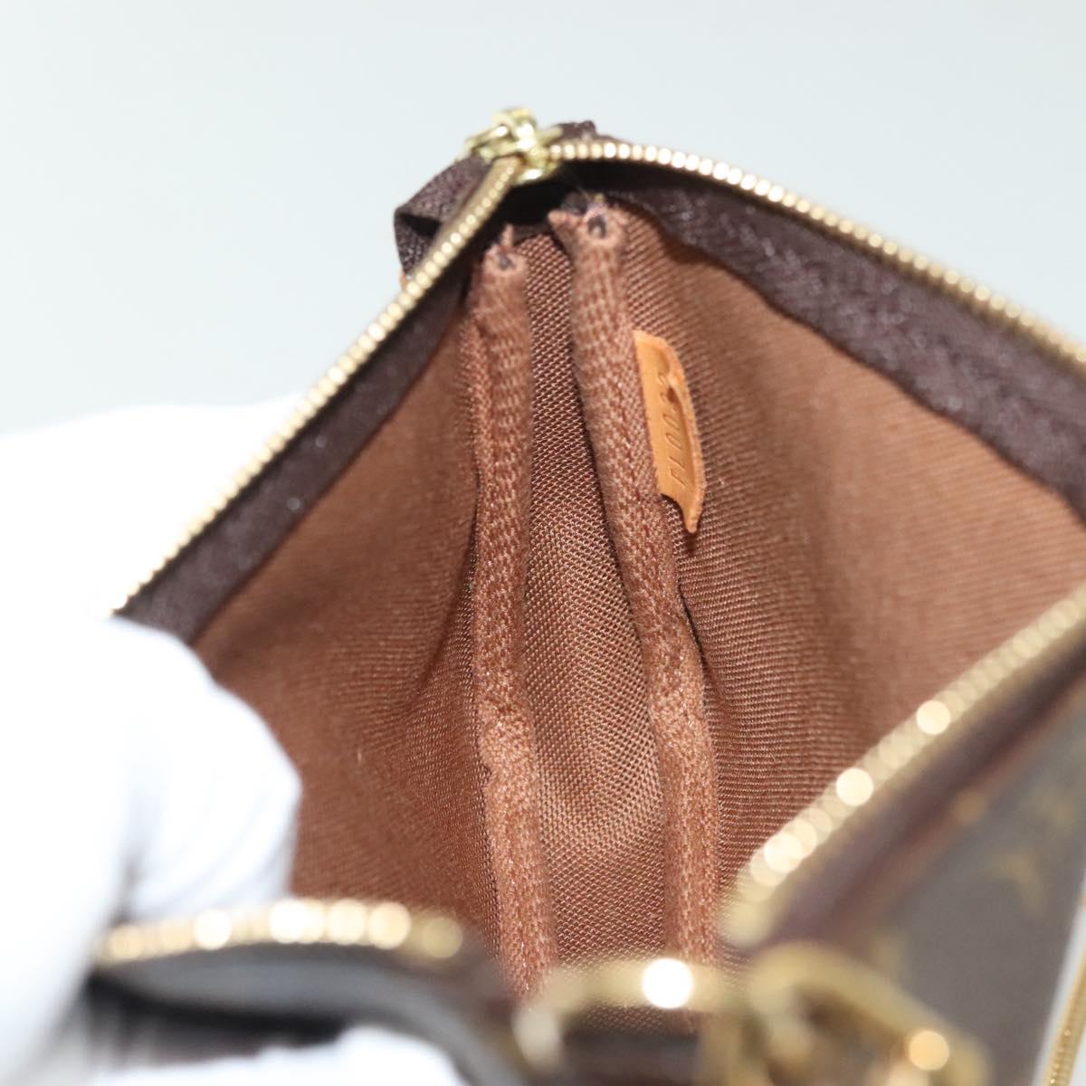 LOUIS VUITTON Monogram Mini Pochette Accessoires Pouch M58009 LV Auth 135251