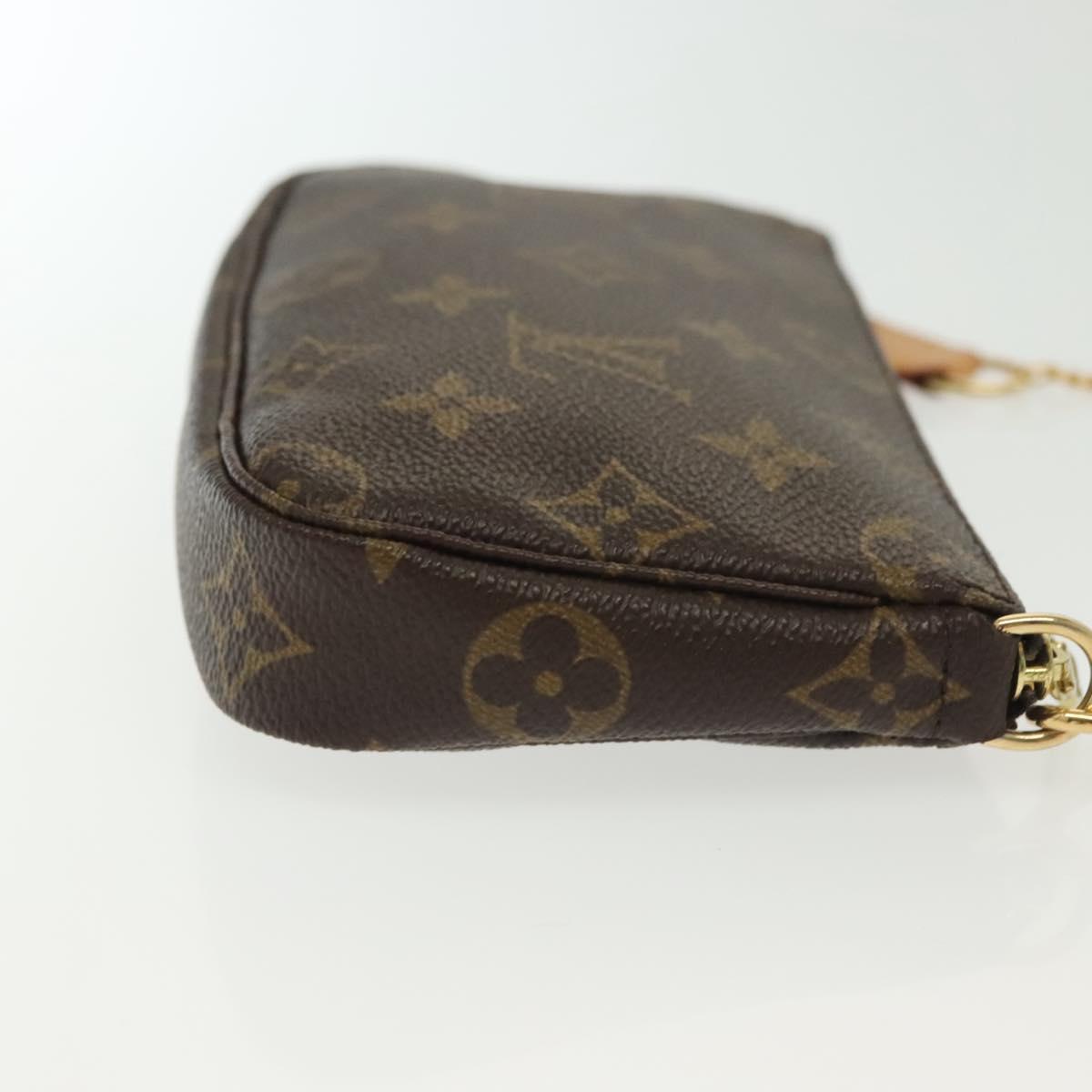 LOUIS VUITTON Monogram Mini Pochette Accessoires Pouch M58009 LV Auth 135251