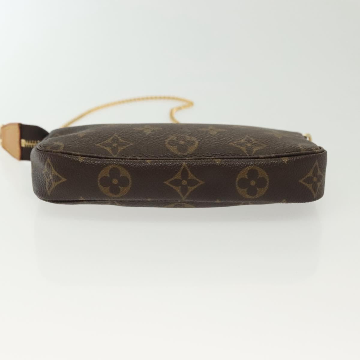 LOUIS VUITTON Monogram Mini Pochette Accessoires Pouch M58009 LV Auth 135251