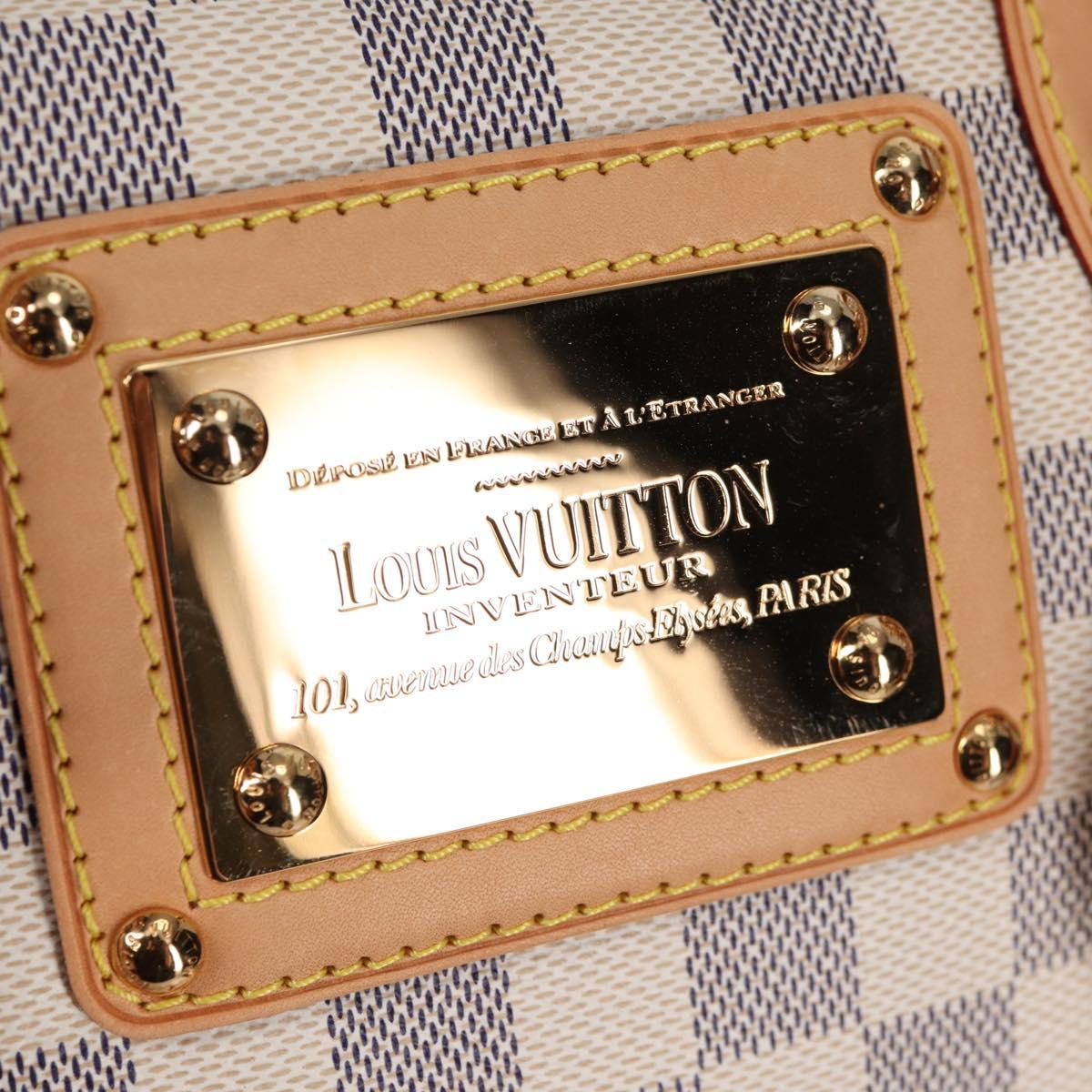 LOUIS VUITTON Damier Azur Berkeley Hand Bag N52001 LV Auth 135278M