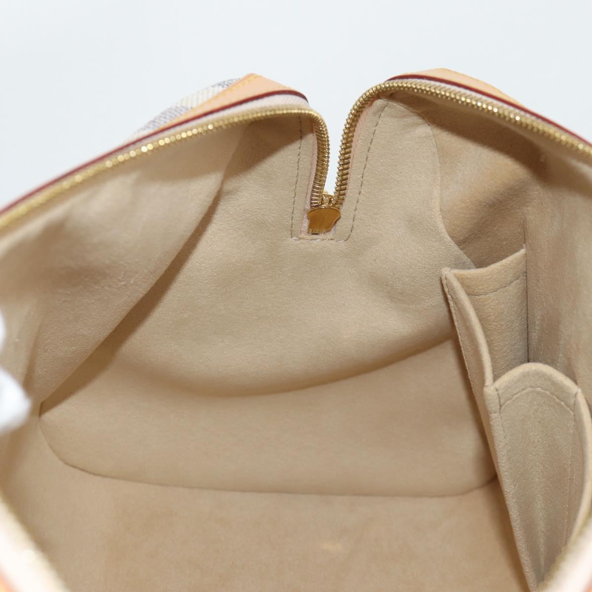 LOUIS VUITTON Damier Azur Berkeley Hand Bag N52001 LV Auth 135278M