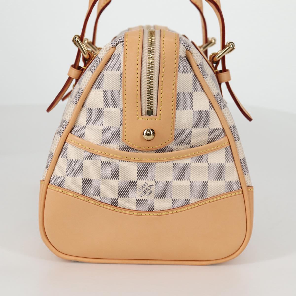LOUIS VUITTON Damier Azur Berkeley Hand Bag N52001 LV Auth 135278M