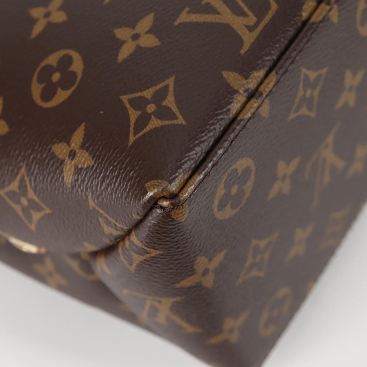 LOUIS VUITTON Monogram Petit Palais PM Hand Bag M45900 LV Auth 135281M