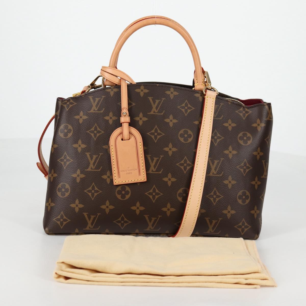 LOUIS VUITTON Monogram Petit Palais PM Hand Bag M45900 LV Auth 135281M