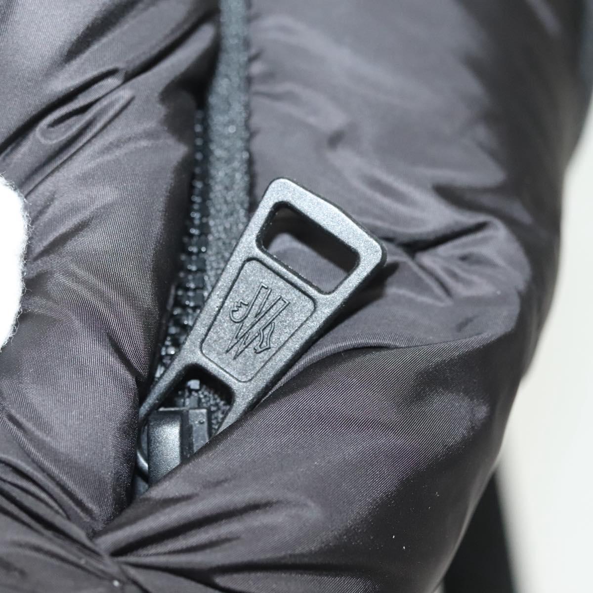 Moncler Waist bag Nylon Black Auth 135282