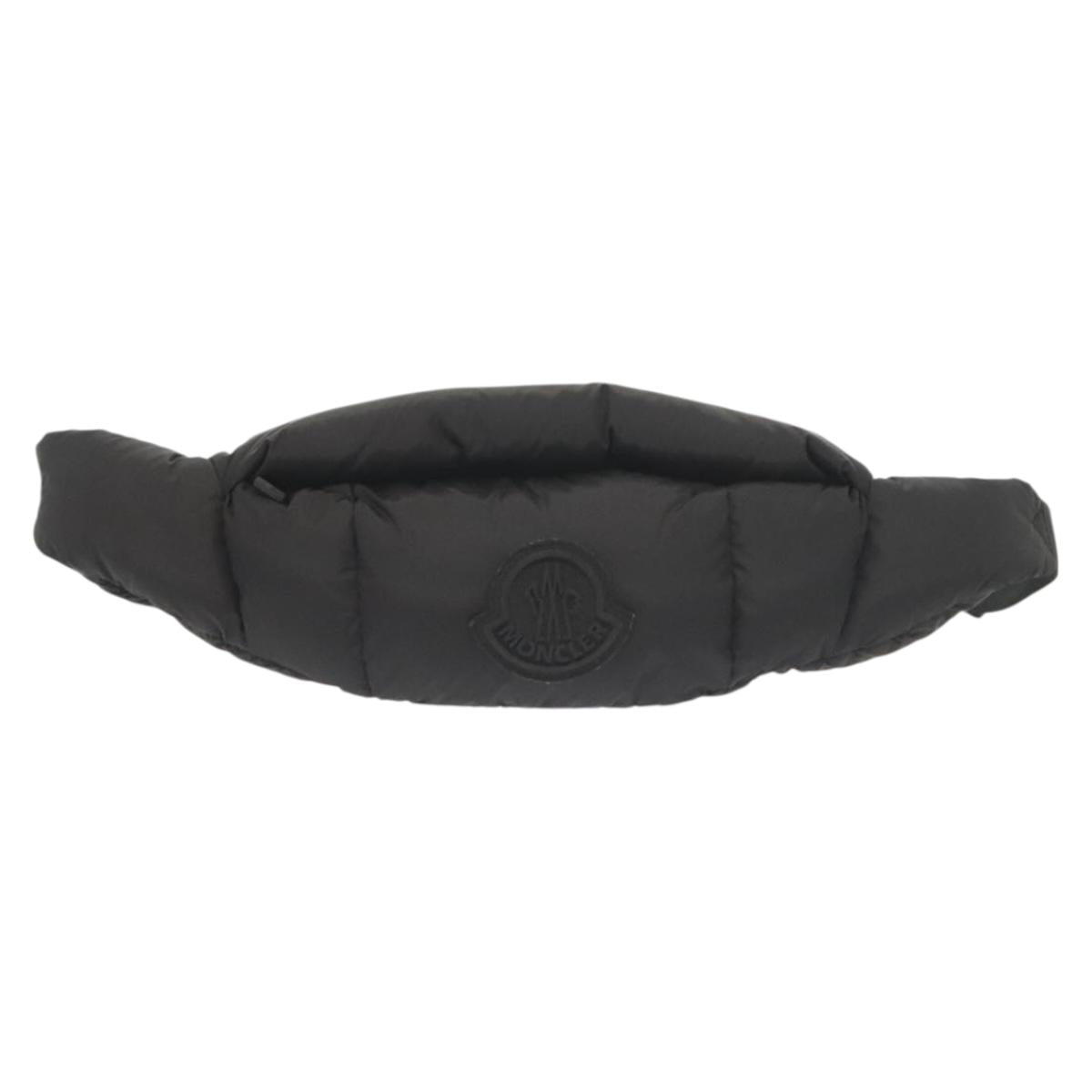 Moncler Waist bag Nylon Black Auth 135282