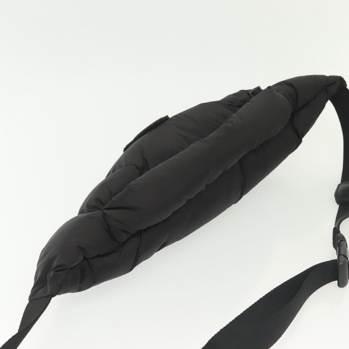 Moncler Waist bag Nylon Black Auth 135282
