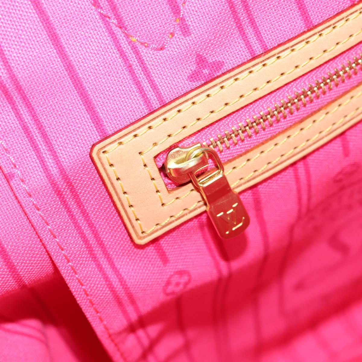 LOUIS VUITTON Monogram Rose Neverfull MM Tote Bag M48613 LV Auth 135291V