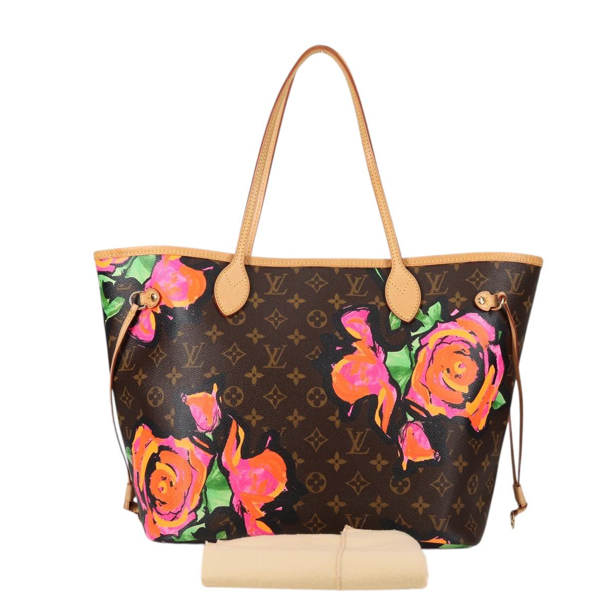 LOUIS VUITTON Monogram Rose Neverfull MM Tote Bag M48613 LV Auth 135291V