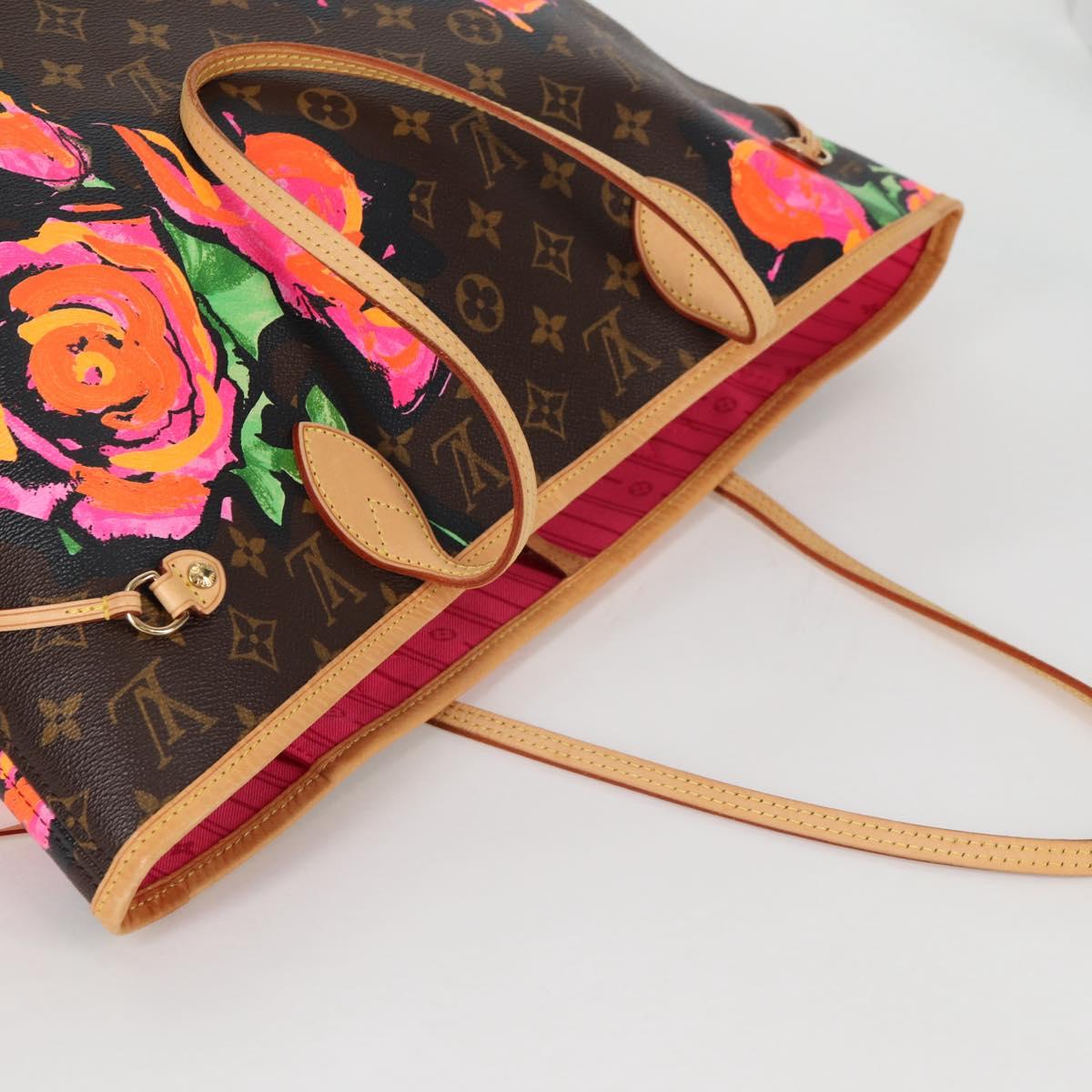 LOUIS VUITTON Monogram Rose Neverfull MM Tote Bag M48613 LV Auth 135291SV