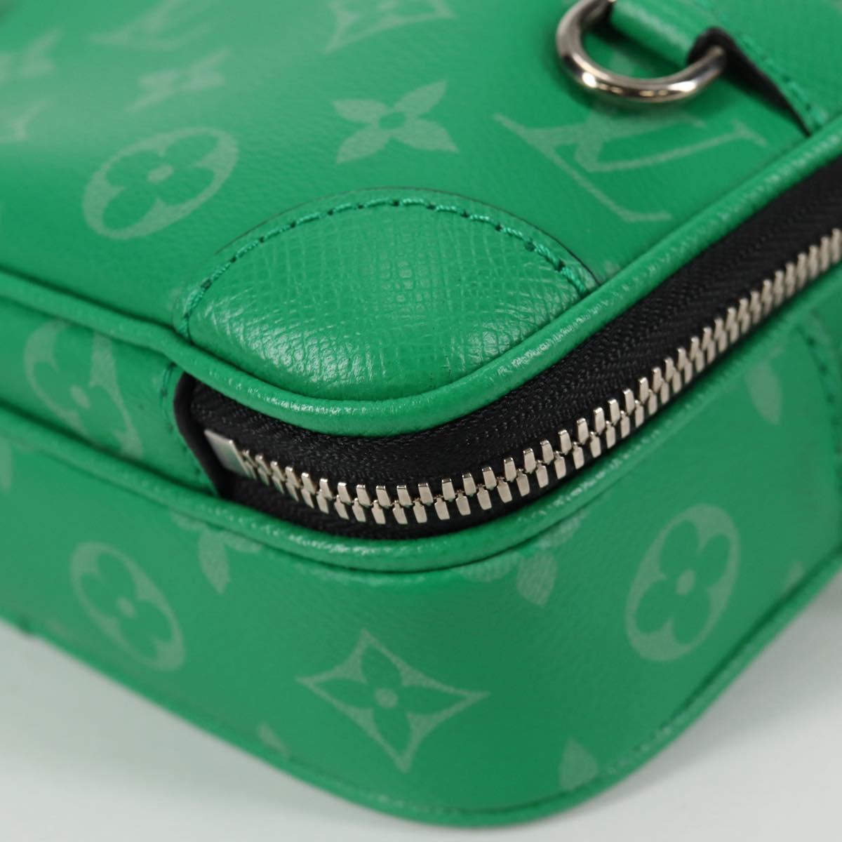 LOUIS VUITTON Taiga Lama Alpha Wearable Wallet NV Bag M30997 LV Auth 135292SAM