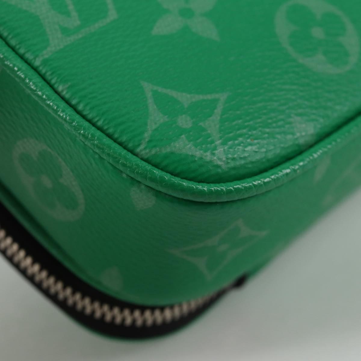 LOUIS VUITTON Taiga Lama Alpha Wearable Wallet NV Bag M30997 LV Auth 135292M