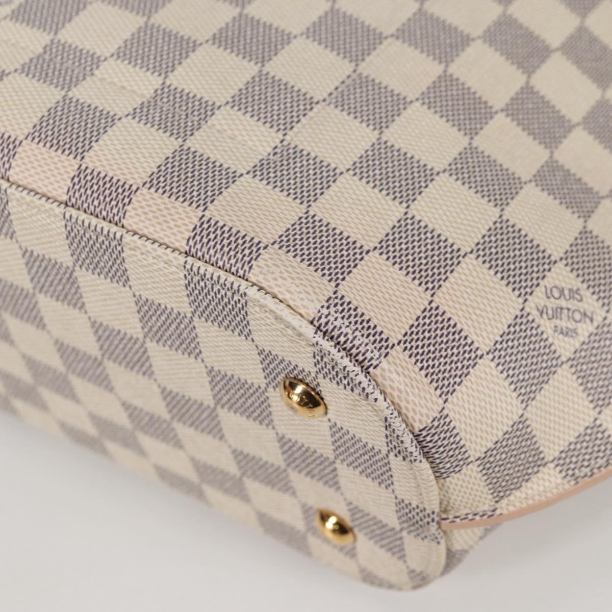 LOUIS VUITTON Damier Azur Giroratta Hand Bag N41579 LV Auth 135293M