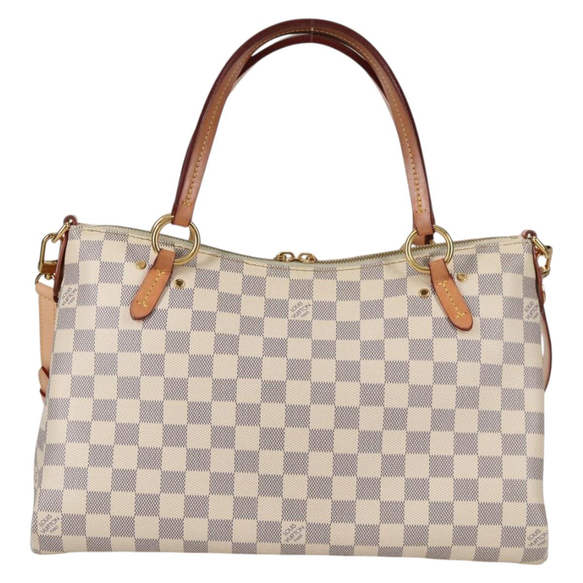 LOUIS VUITTON Damier Azur Lymington Tote Bag 2way N40022 LV Auth 135294M