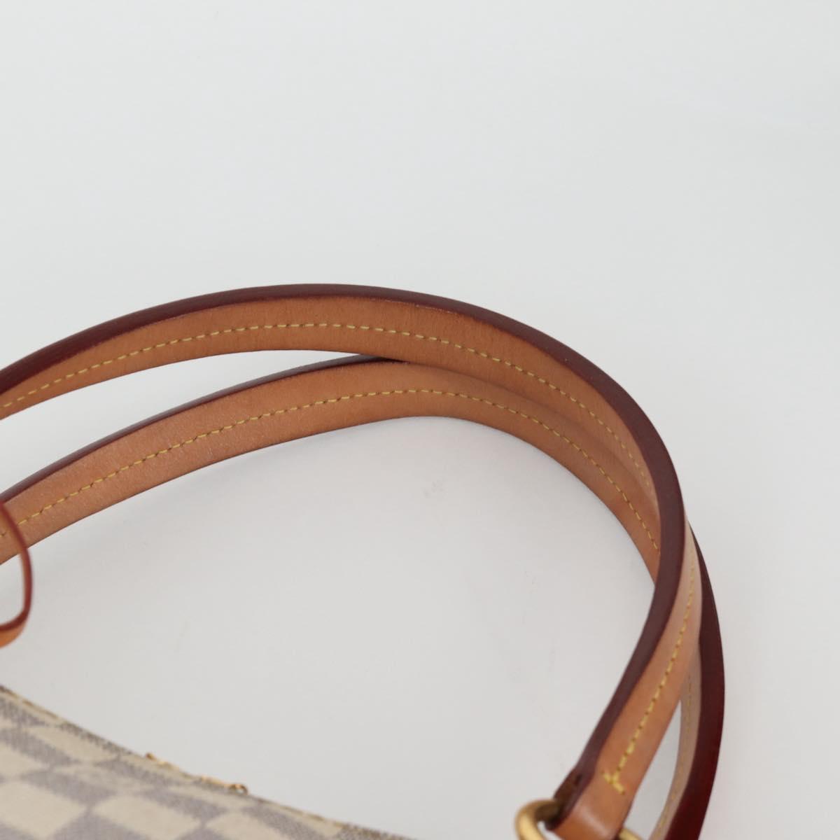 LOUIS VUITTON Damier Azur Lymington Tote Bag 2way N40022 LV Auth 135294M