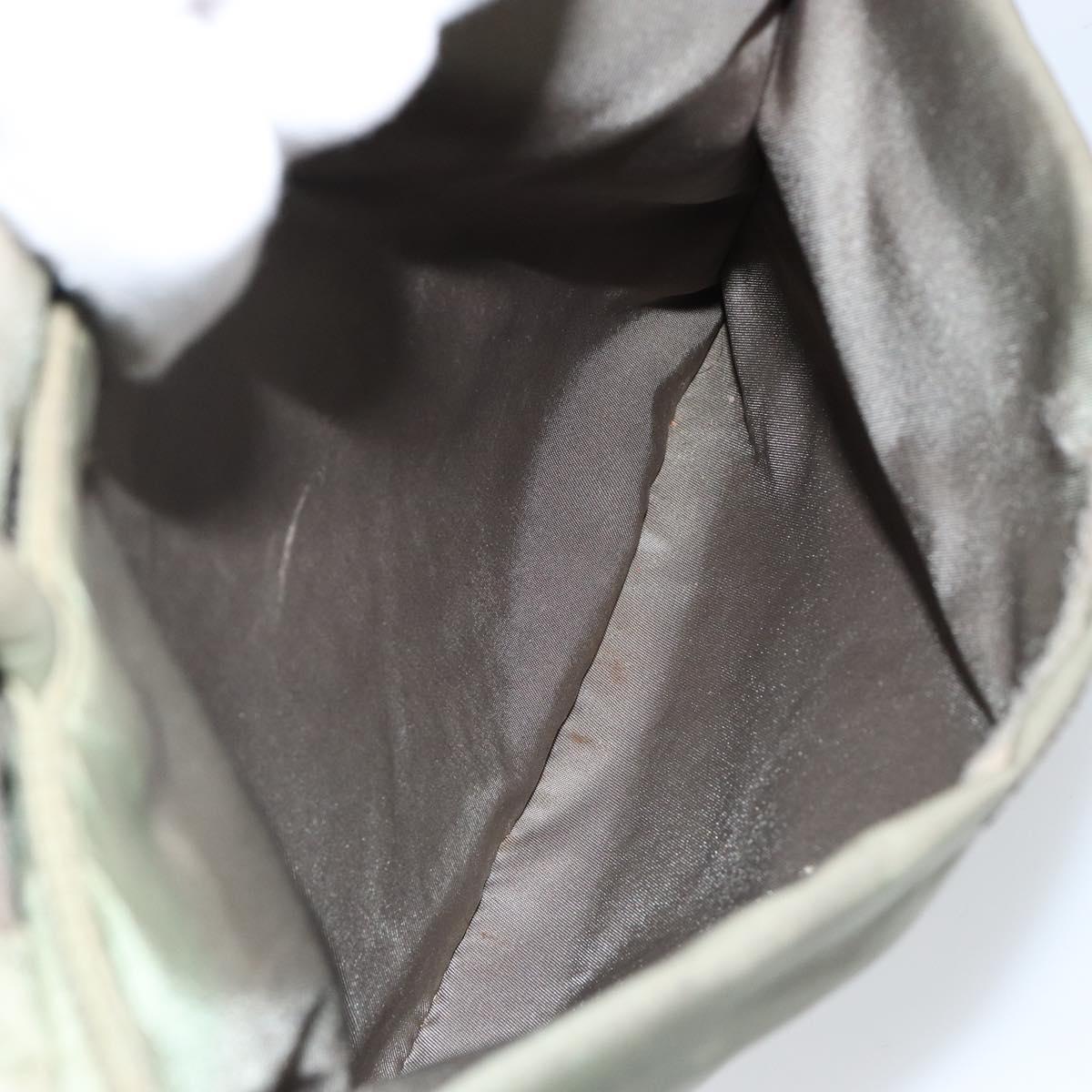 PRADA Tote Bag Nylon Khaki Auth 135309