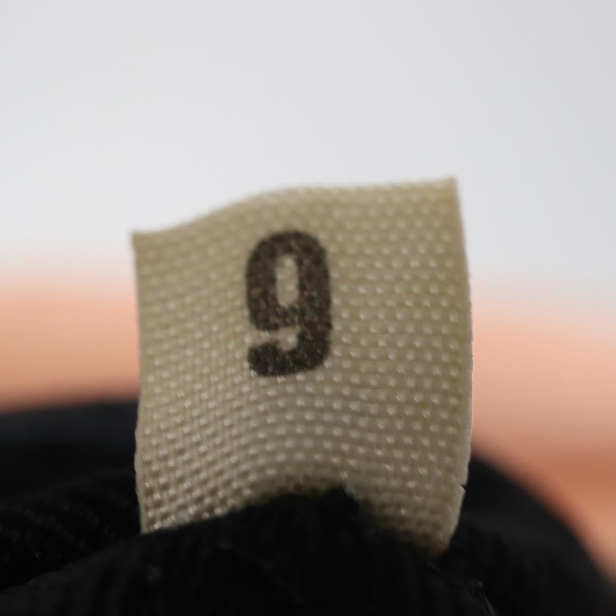 PRADA Chain Shoulder Bag Suede Beige Gold Auth 135314