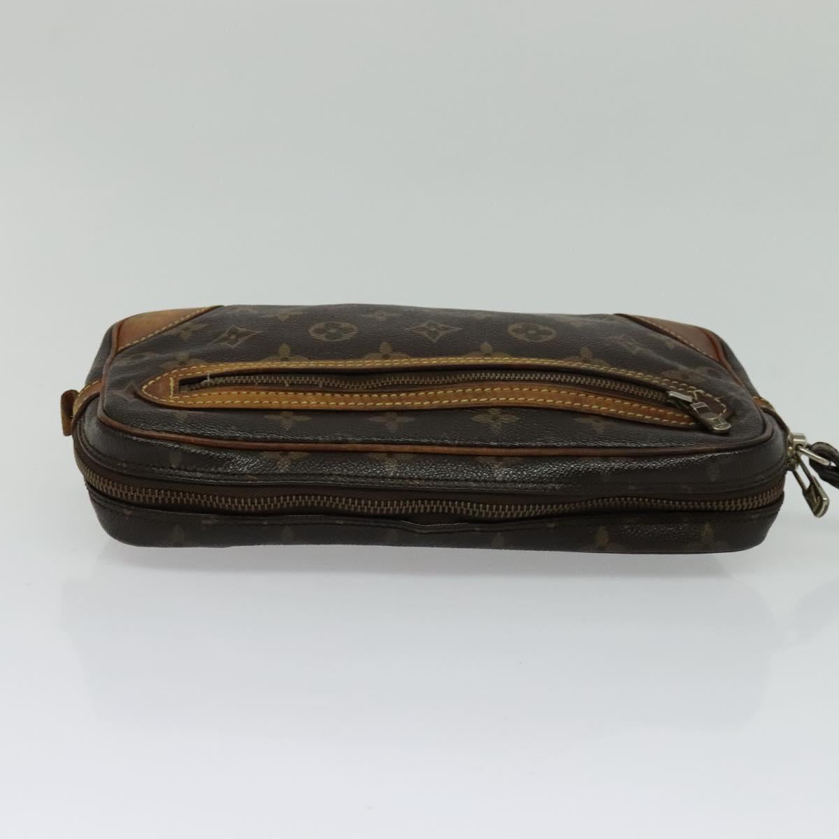 LOUIS VUITTON Monogram Marly Dragonne GM Clutch Bag M51825 LV Auth 135362