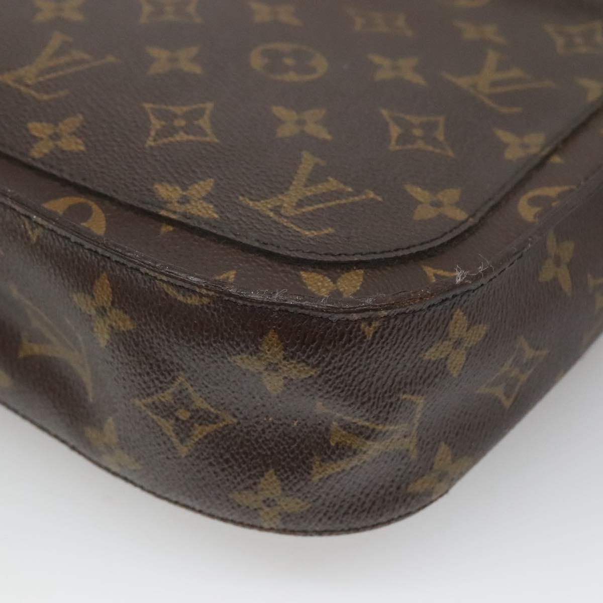 LOUIS VUITTON Monogram Saint Cloud GM Shoulder Bag M51242 LV Auth 135364