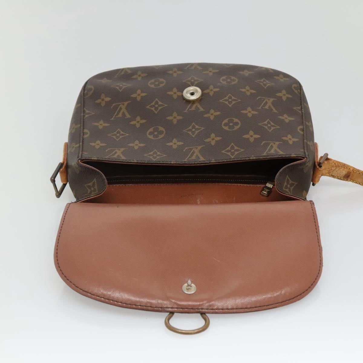 LOUIS VUITTON Monogram Saint Cloud GM Shoulder Bag M51242 LV Auth 135364