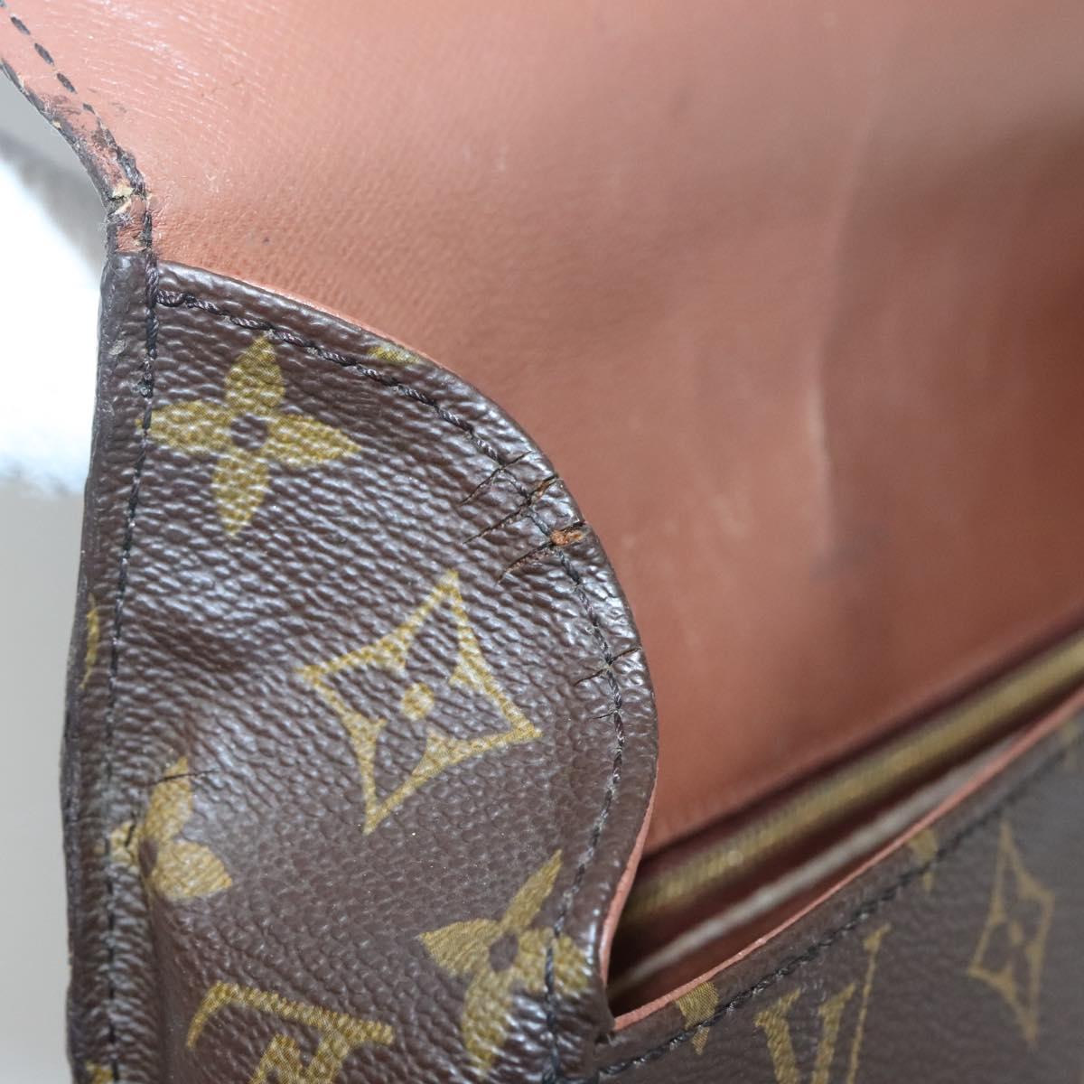 LOUIS VUITTON Monogram Saint Cloud GM Shoulder Bag M51242 LV Auth 135364