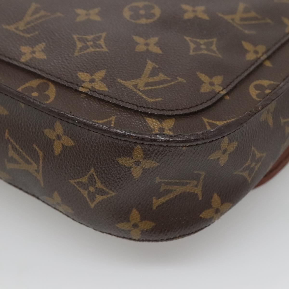 LOUIS VUITTON Monogram Saint Cloud GM Shoulder Bag M51242 LV Auth 135365