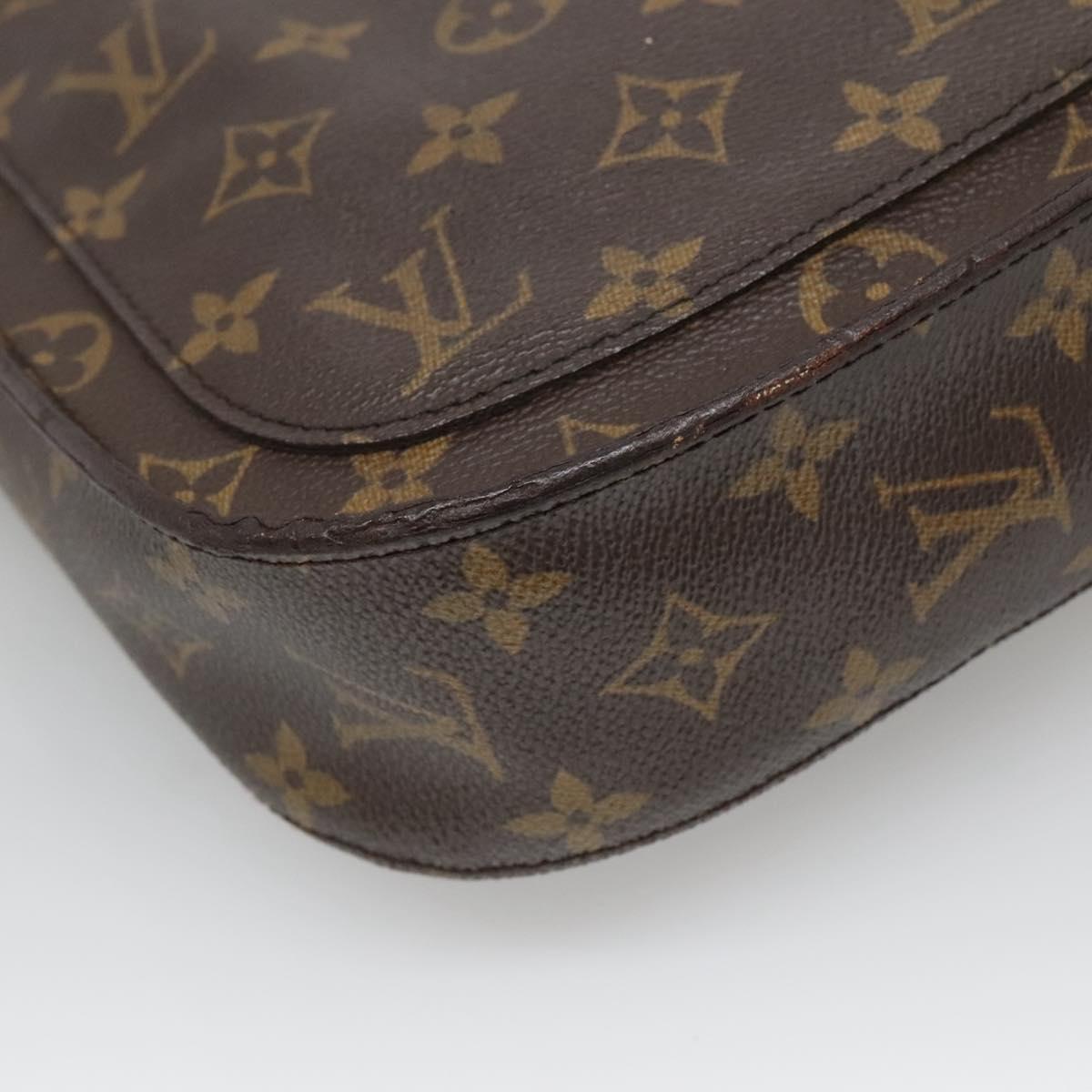 LOUIS VUITTON Monogram Saint Cloud GM Shoulder Bag M51242 LV Auth 135365