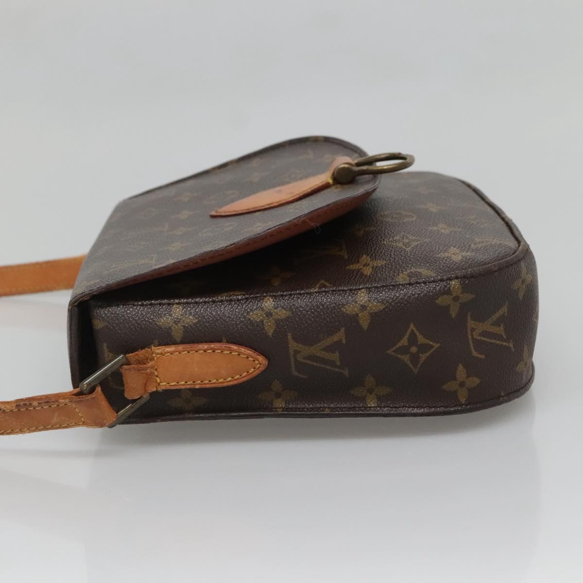 LOUIS VUITTON Monogram Saint Cloud GM Shoulder Bag M51242 LV Auth 135365