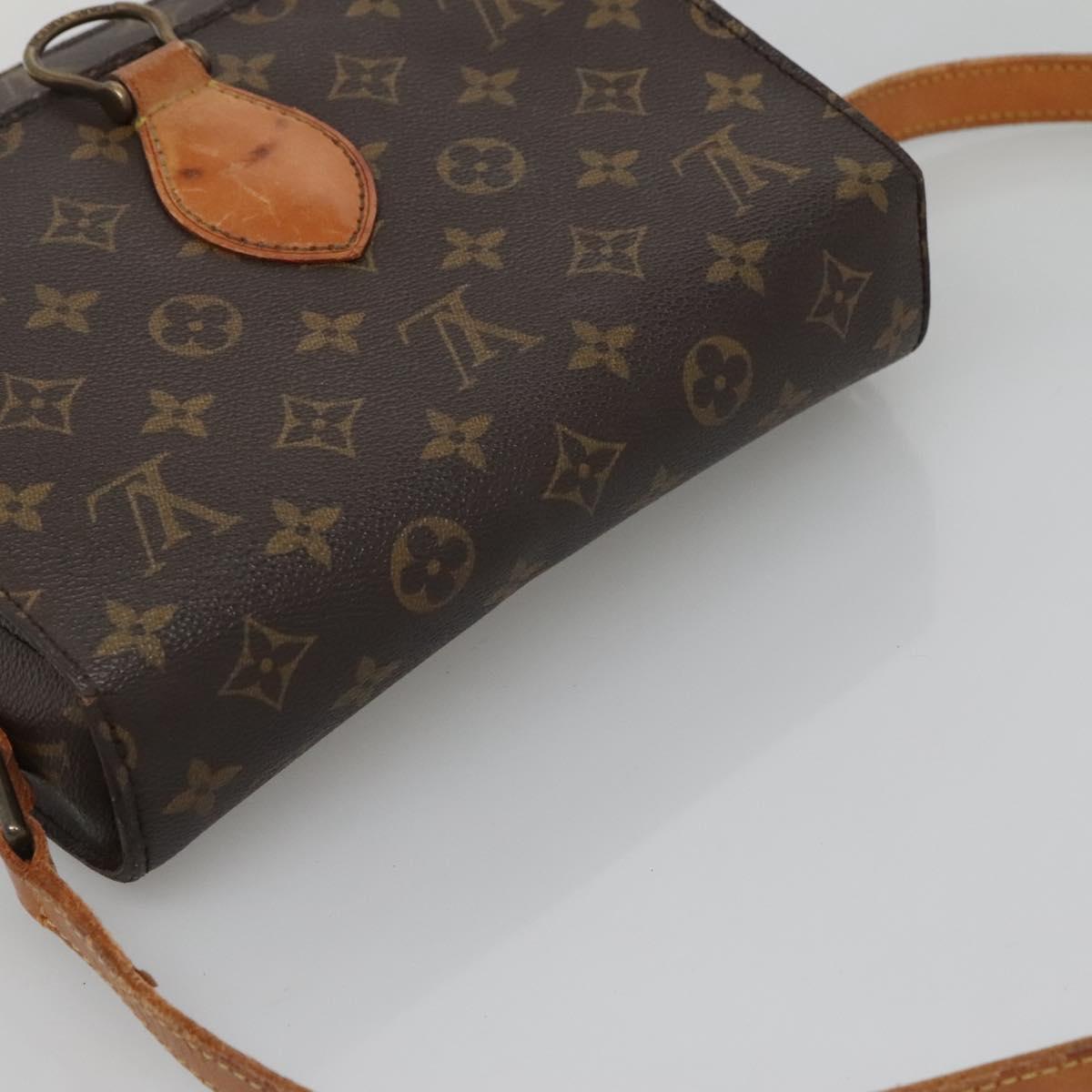LOUIS VUITTON Monogram Saint Cloud GM Shoulder Bag M51242 LV Auth 135365