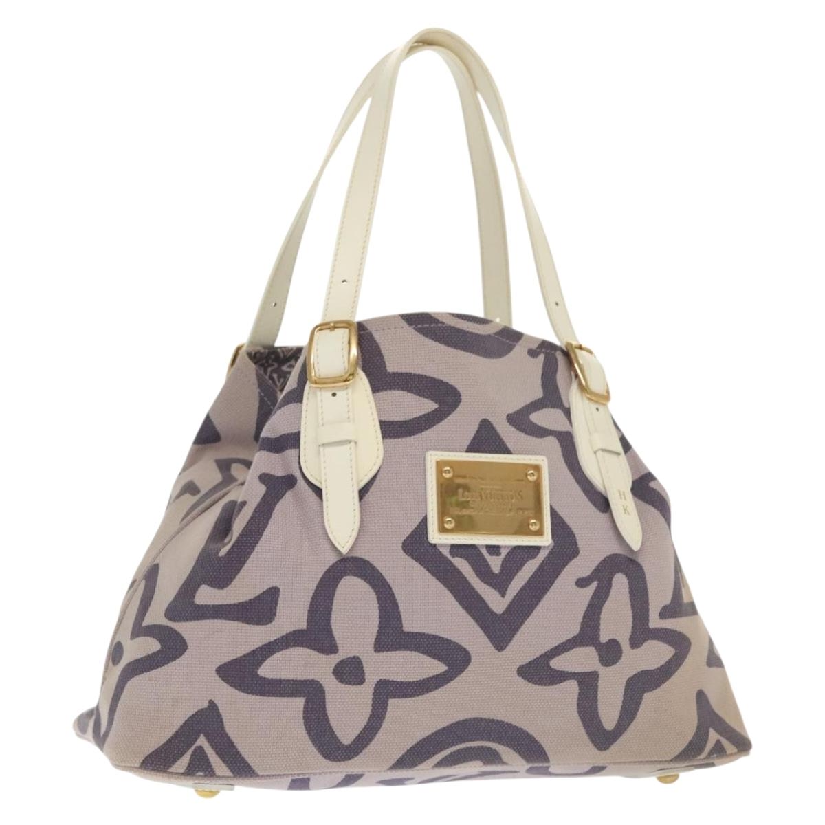LOUIS VUITTON Cruise line Taicienne PM Bag Canvas Lila M95680 LV Auth 135371