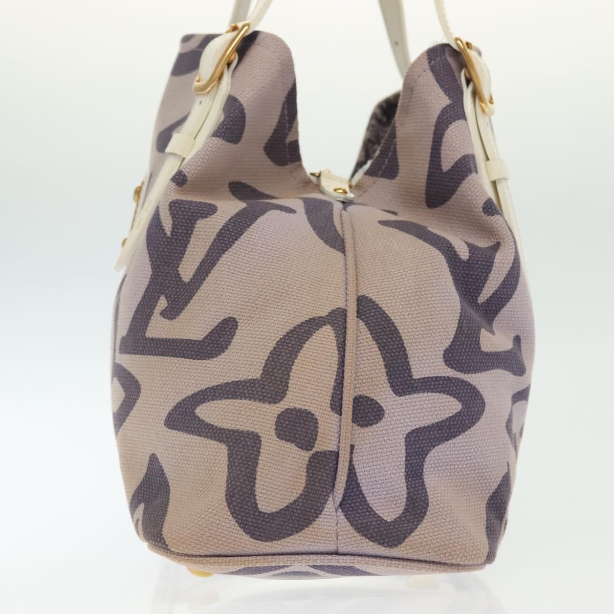 LOUIS VUITTON Cruise line Taicienne PM Bag Canvas Lila M95680 LV Auth 135371