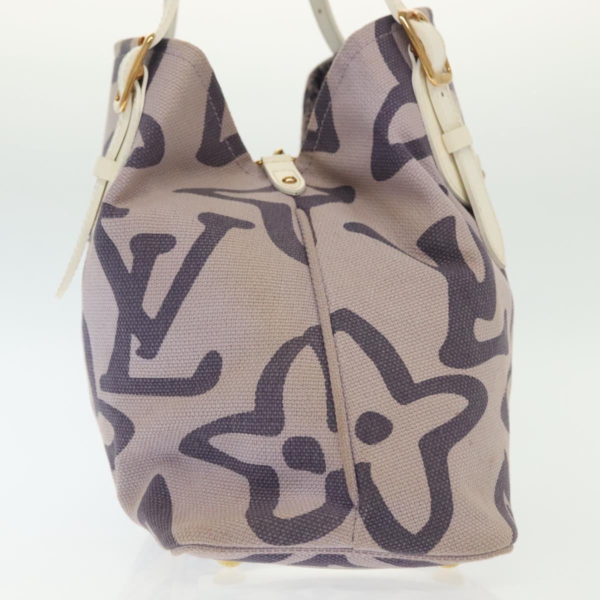 LOUIS VUITTON Cruise line Taicienne PM Bag Canvas Lila M95680 LV Auth 135371