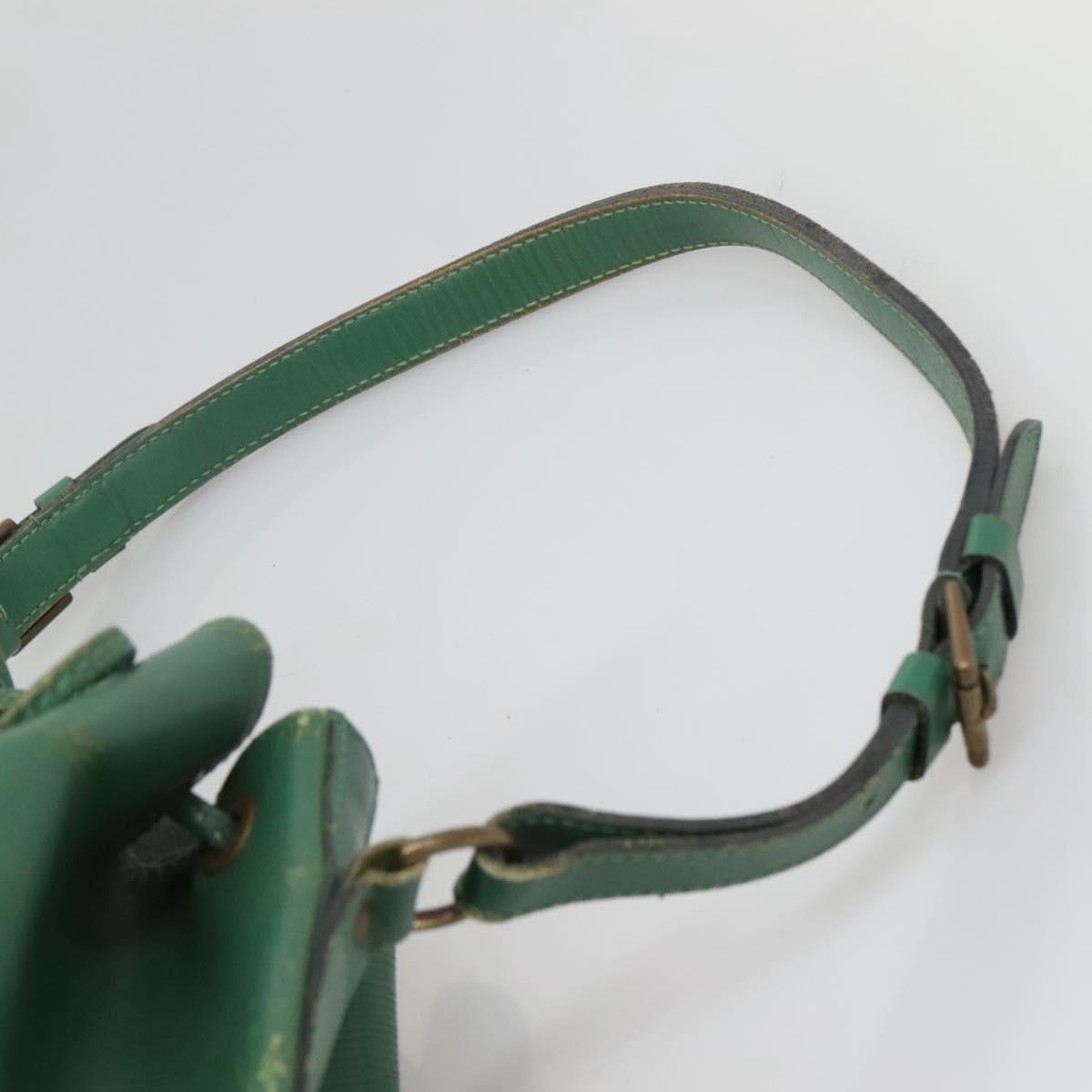 LOUIS VUITTON Epi Noe Shoulder Bag Green M44004 LV Auth 135420