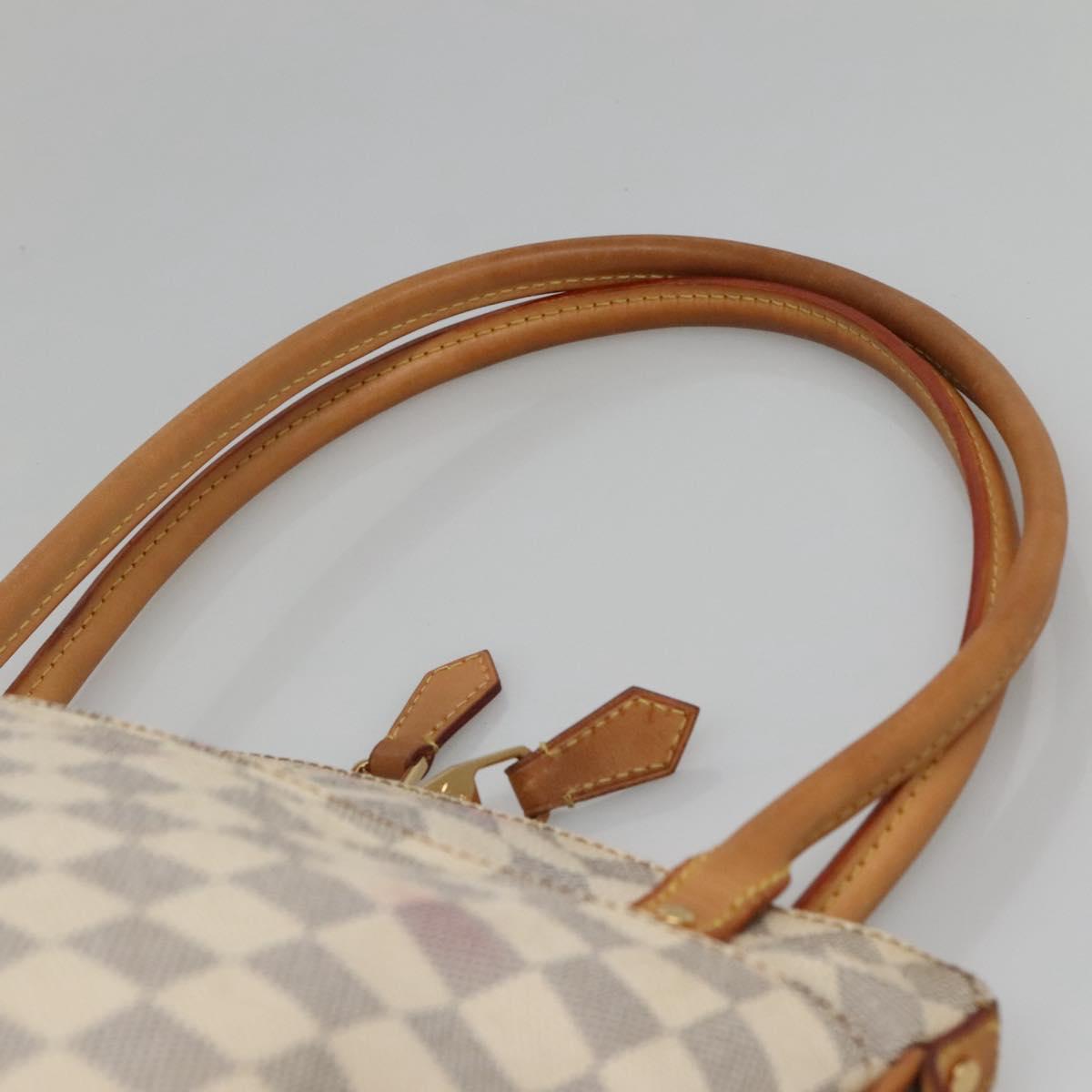 LOUIS VUITTON Damier Azur Figeri PM Shoulder Bag N41176 LV Auth 135424