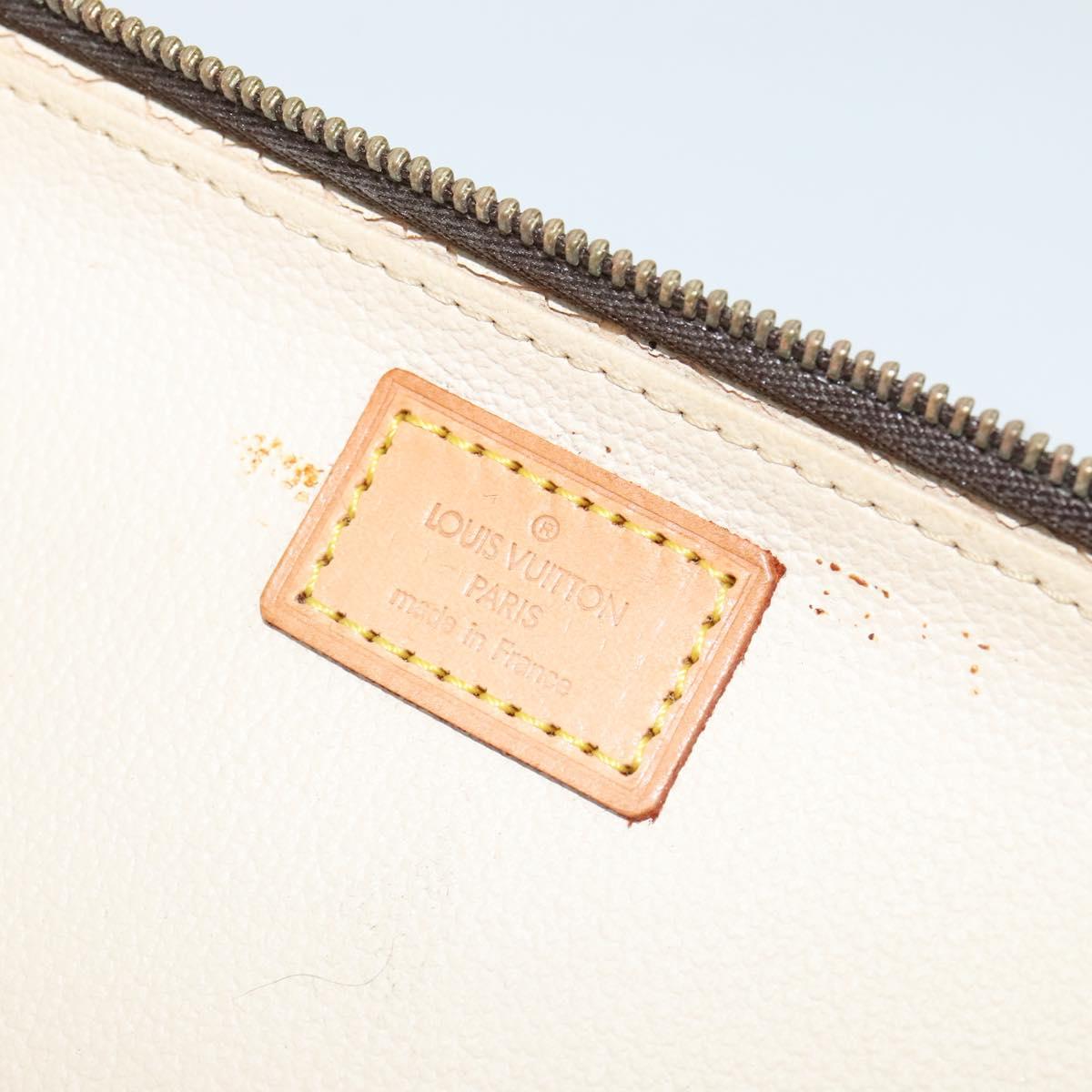 LOUIS VUITTON Monogram Trousse Blush GM Cosmetic Pouch M47505 LV Auth 135428