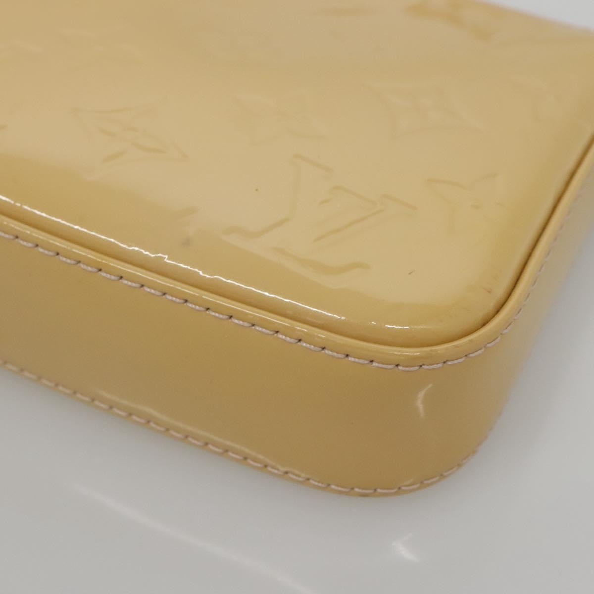 LOUIS VUITTON Vernis Pochette Accessoires Rose Angelique M90072 LV Auth 135464