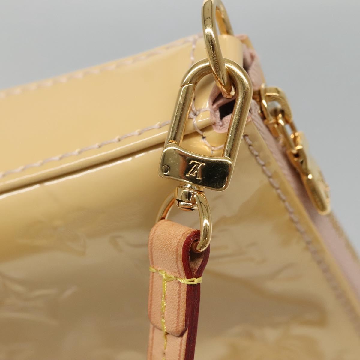 LOUIS VUITTON Vernis Pochette Accessoires Rose Angelique M90072 LV Auth 135464