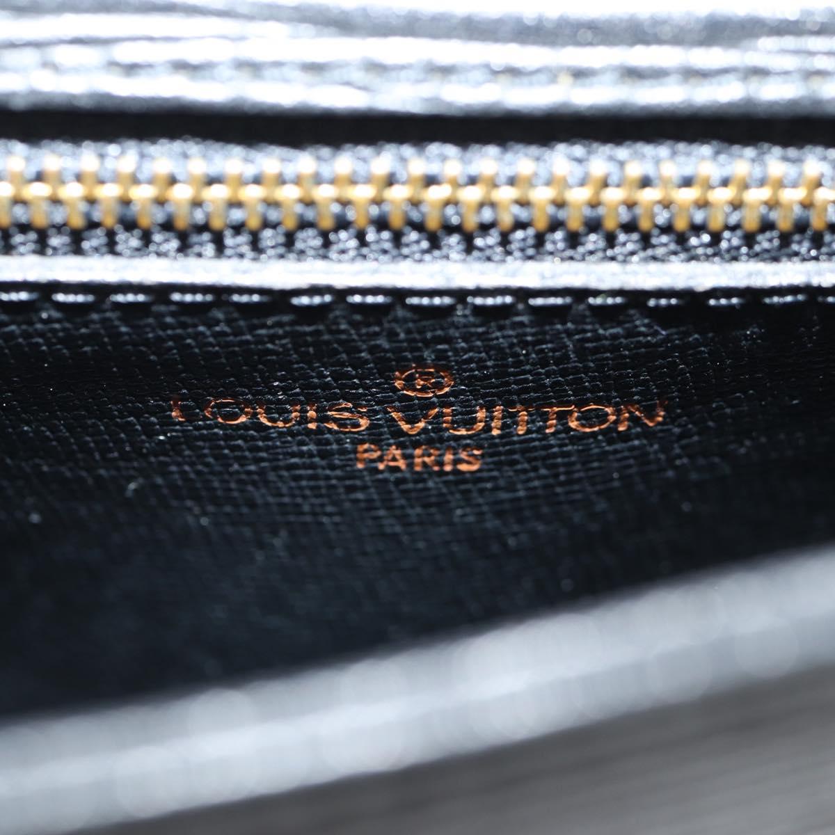 LOUIS VUITTON Epi Chantilly PM Shoulder Bag SPO Black LV Auth 135467V