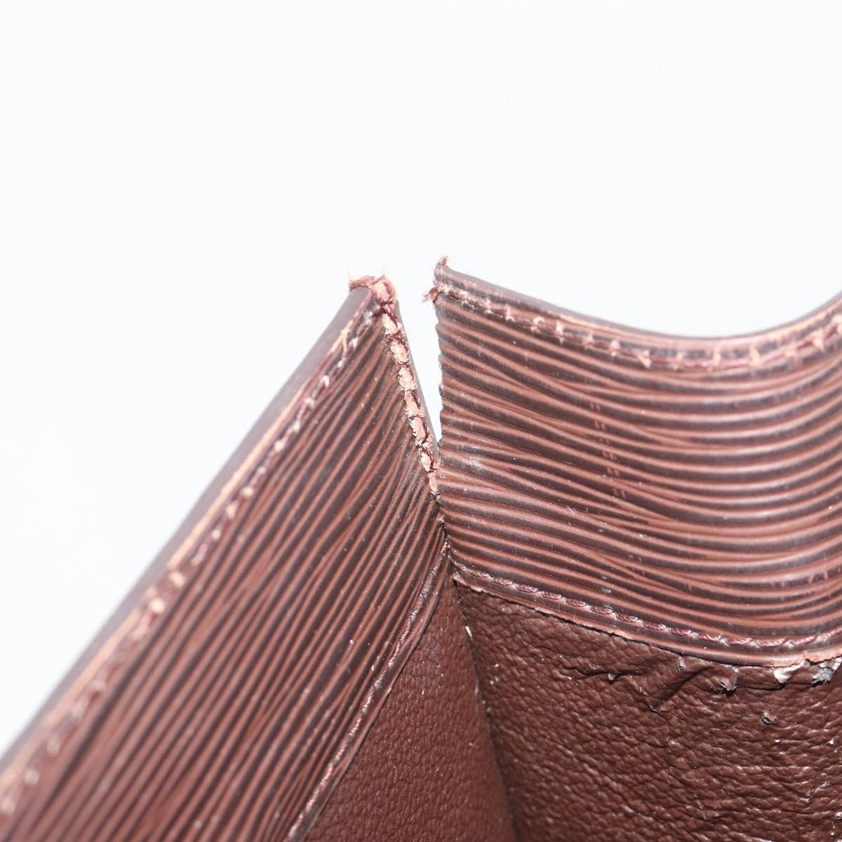 LOUIS VUITTON Epi Sac Plat Hand Bag Mocha M5908D LV Auth 135472
