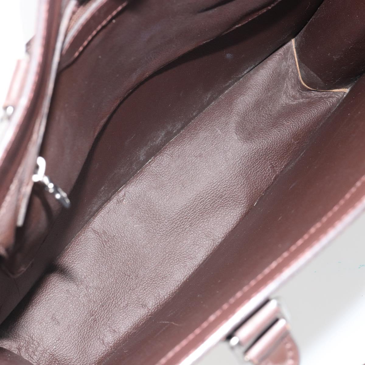 LOUIS VUITTON Epi Sac Plat Hand Bag Mocha M5908D LV Auth 135472