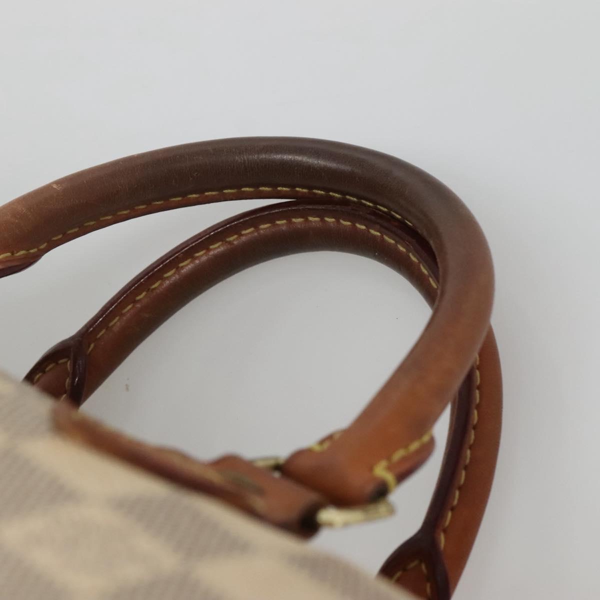 LOUIS VUITTON Damier Azur Speedy 30 Hand Bag N41533 LV Auth 135479