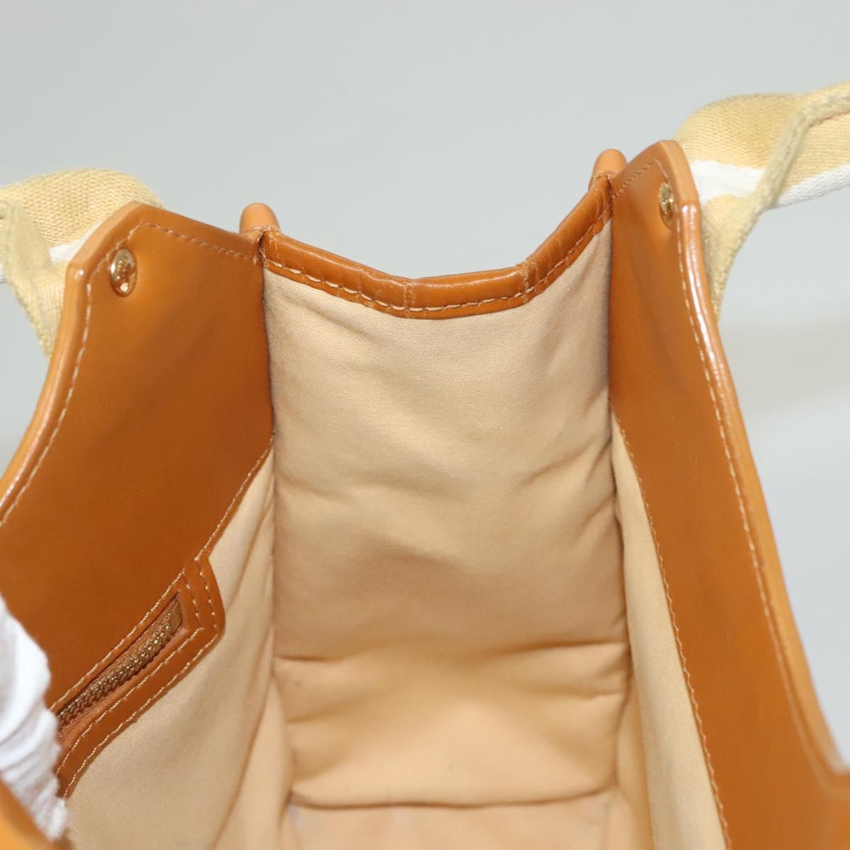 LOUIS VUITTON Monogram Mini Sac Catline Tote Bag Beige M92328 LV Auth 135480