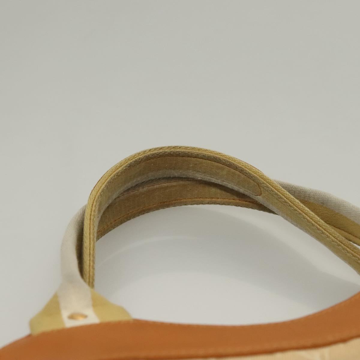 LOUIS VUITTON Monogram Mini Sac Catline Tote Bag Beige M92328 LV Auth 135480